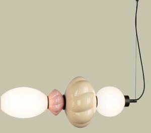 Lampadario LED a sospensione con filo ASCOLI LED/24W/230V colorato