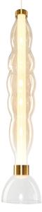 Lampadario LED a sospensione con filo LUCCO LED/18W/230V diametro 15 cm oro