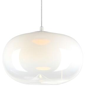 Lampadario LED a sospensione con filo VASO LED/4W/230V diametro 18 cm bianco
