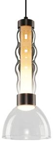 Lampadario LED a sospensione con filo LUCCO LED/13W/230V diametro 15 cm fumé