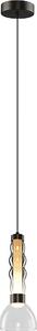 Lampadario LED a sospensione con filo LUCCO LED/13W/230V diametro 15 cm fumé