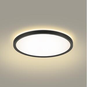 Brilagi - Lampada LED da bagno ULTRA SLIM LED/12W/230V diametro 22,5 cm nero IP54