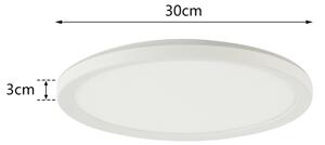 Brilagi - Lampada LED da bagno ULTRA SLIM LED/18W/230V diametro 30 cm bianco IP54