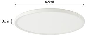 Brilagi - Lampada LED da bagno ULTRA SLIM LED/24W/230V diametro 42 cm bianco IP54