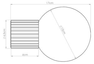 Sollux SL.1712 - Applique da bagno HALO 1xG9/8W/230V IP44 nero