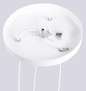 Sollux SL.1710 - Lampadario a sospensione con filo HALO 3xG9/8W/230V diametro 25 cm bianco