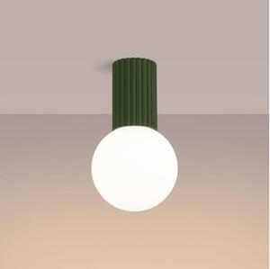 Sollux SL.1723 - Plafoniera da bagno HALO 1xG9/8W/230V IP44 verde