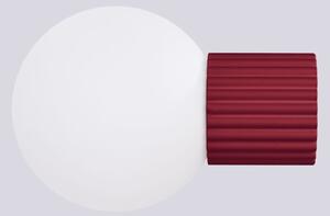 Sollux SL.1747 - Applique da bagno HALO 1xG9/8W/230V IP44 rosso