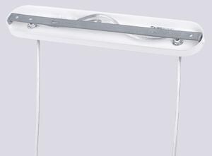 Sollux SL.1692 - Lampadario a sospensione con filo LIRO 2xGU10/10W/230V bianco