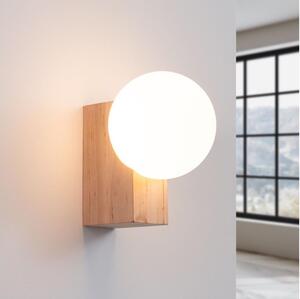 Sollux SL.1682 - Applique BULBO 1xG9/8W/230V faggio/bianco