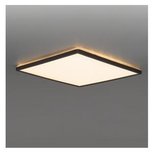 Lampada LED bagno NIVERA 12W 230V IP54 22,5x22,5 cm nera con sensore + DO