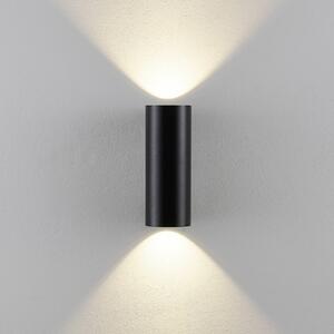 Deko-Light Applique da esterno CAN, nero, a 2 luci, Ø 8 cm IP65 metallo GU10