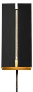 Nordlux - Lampada da parete dimmerabile CURTIZ 2xLED 4,5W 230V nero