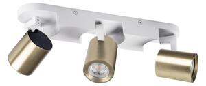 Kanlux 38966 - Faretto LAURIN 3xGU10/10W/230V ottone/bianco