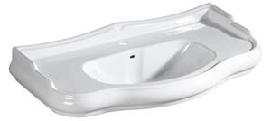 Lavabo bianco in ceramica 100x54,5 cm Retro – Sapho
