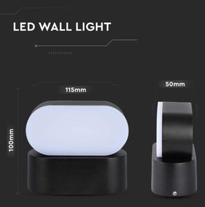 LED da esterno flessibile Applique LED/5W/230V 4000K IP65 nero