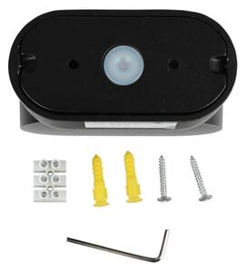 LED da esterno flessibile Applique LED/5W/230V 4000K IP65 nero