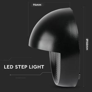 Applique a LED da esterno LED/3W/230V 4000K IP65 nero