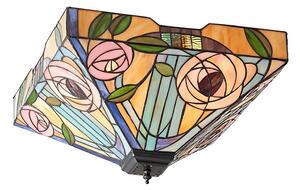 Endon 70698 - Lampada da soffitto Tiffany WILLOW 2xE27/60W/230V