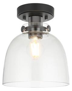 Endon 99106 - Plafoniera URBAN 1xE27/10W/230V nero/limpido