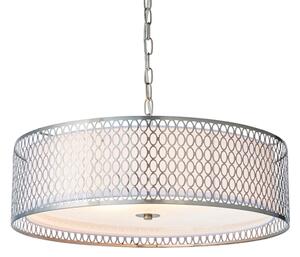 Endon 81969 - Lampadario a sospensione con catena CORDERO 3xE27/10W/230V cromo opaco