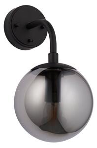 Endon 106664 - Applique ONTARIO 1xE14/7W/230V nero/fumé