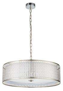 Endon 81969 - Lampadario a sospensione con catena CORDERO 3xE27/10W/230V cromo opaco
