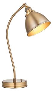 Endon 98747 - Lampada da tavolo FRANKLIN 1xE14/7W/230V ottone