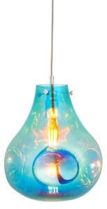 Endon 99791 - Lampadario a sospensione con filo EUROPA 1xE27/10W/230V blu