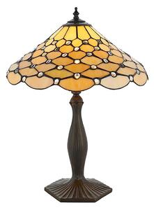 Endon 64301 - Lampada da tavolo Tiffany PEARL 1xE27/60W/230V, diametro 37 cm