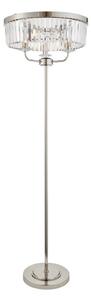 Endon 108103 - Lampada con piedistallo CHESTERFIELD 3xE14/6W/230V cromo lucido