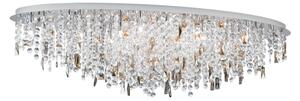 Orion - Plafoniera di cristallo CRYSTALRIVER 21xG9/40W/230V cromo lucido