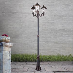 Orion - Lampada da esterno KENZO 3xE27/100W/230V IP44 bronzo/patina