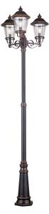 Orion - Lampada da esterno KENZO 3xE27/100W/230V IP44 bronzo/patina