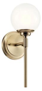 Kichler KL-BENNO1-CPZ - Lampada LED da bagno BENNO 1xG9/3W/230V IP44 ottone