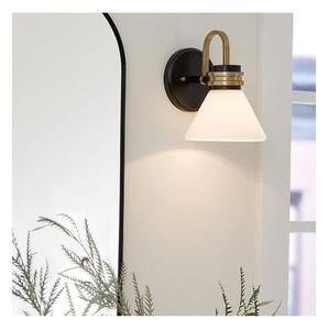 Kichler KL-FARUM1-BK - LED Lampada da bagno FARUM 1xG9/3W/230V nero/ottone