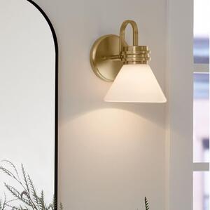 Kichler KL-FARUM1-CPZ - LED Lampada da bagno FARUM 1xG9/3W/230V ottone