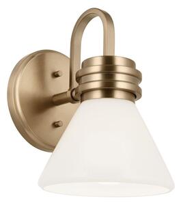 Kichler KL-FARUM1-CPZ - LED Lampada da bagno FARUM 1xG9/3W/230V ottone