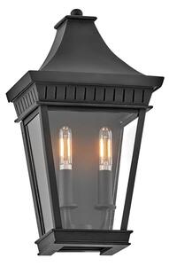 Hinkley HK-CHAPEL-HILL7-MB - Lampada da esterno CHAPEL HILL 2xE14/40W/230V IP44