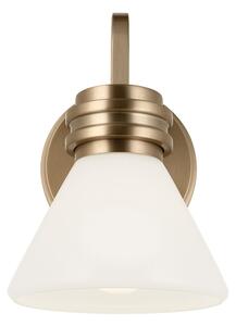 Kichler KL-FARUM1-CPZ - LED Lampada da bagno FARUM 1xG9/3W/230V ottone