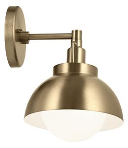 Kichler KL-NIVA-1W-1P-CPZ - Applique NIVA 1xE27/40W/230V ottone