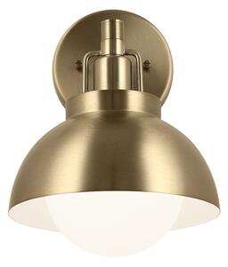 Kichler KL-NIVA-1W-1P-CPZ - Applique NIVA 1xE27/40W/230V ottone
