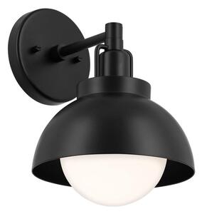 Kichler KL-NIVA-1W-1P-BK - Applique NIVA 1xE27/40W/230V nero