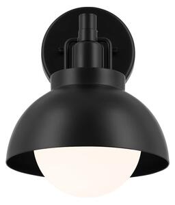 Kichler KL-NIVA-1W-1P-BK - Applique NIVA 1xE27/40W/230V nero