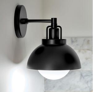 Kichler KL-NIVA-1W-1P-BK - Applique NIVA 1xE27/40W/230V nero