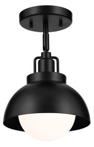 Kichler KL-NIVA-1W-1P-BK - Applique NIVA 1xE27/40W/230V nero