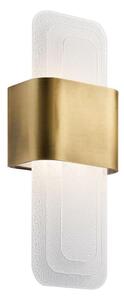 Kichler KL-SERENE-LED-W-NBR - Applique a LED SERENE LED/16W/230V ottone