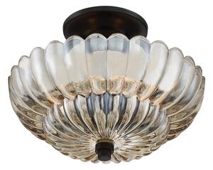 Quoizel QZ-WHITECAP-SF-S - Plafoniera WHITECAP 3xE14/40W/230V diametro 29,7 cm