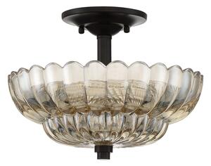 Quoizel QZ-WHITECAP-SF-S - Plafoniera WHITECAP 3xE14/40W/230V diametro 29,7 cm