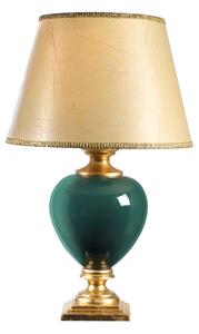 ONLI - Lampada da tavolo AMADEUS 1xE27/15W/230V 72 cm verde/oro